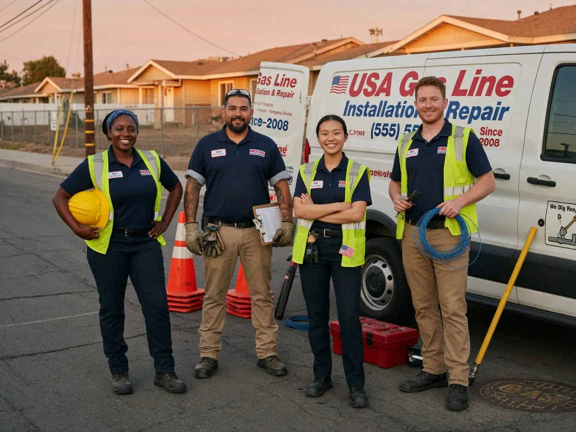 Gas Line Installation company in Blocksburg, CA